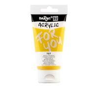 Darwi For You DF5150075727C - Acrylique 75 ml Opaque - 727 Jaune de titane moyen PW 6 - PY 74