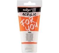 Darwi For You - Peinture - peinture acrylique - pyrrolo vermillon - 75 ml