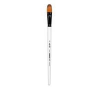 Darwi For You pinceau usé bombé 16,5 mm taille 16 - Blanc