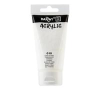 Darwi For You tube de peinture acrylique 75 ml - Blanc de titane