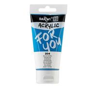 Darwi For You tube de peinture acrylique 75 ml - Bleu de Sèvres