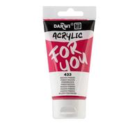 Darwi For You tube de peinture acrylique 75 ml - Magenta primaire