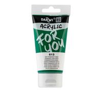 Darwi For You tube de peinture acrylique 75 ml - Vert permanent foncé