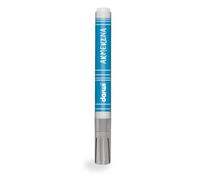 DARWI Marqueur Peinture sur Céramique à Froid Pointe Conique Fine 2mm - Argent