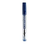 DARWI Marqueur Peinture sur Céramique à Froid Pointe Conique Fine 2mm - Bleu foncé