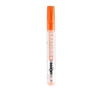 DARWI Marqueur Peinture sur Cuir Pointe Conique Fine 2mm - Orange