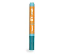 DARWI Marqueur Peinture Textile Opaque Pointe Conique Fine 2mm - Bleu