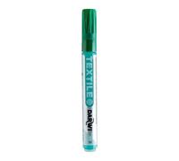 DARWI Marqueur Peinture Textile Opaque Pointe Conique Fine 2mm - Vert sapin