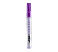 DARWI Marqueur Peinture Textile Opaque Pointe Conique Fine 2mm - Violet