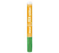 DARWI Marqueur Peinture Textile Pailletée Pointe Conique Fine 2mm - Vert prairie