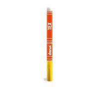 DARWI Marqueur Peinture Textile Pointe Conique Fine 1mm - Jaune or