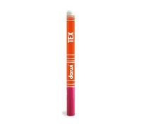 DARWI Marqueur Peinture Textile Pointe Conique Fine 1mm - Rouge cerise