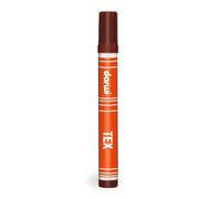 DARWI Marqueur Peinture Textile Pointe Conique Fine 3mm - Marron foncé
