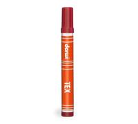 DARWI Marqueur Peinture Textile Pointe Conique Fine 3mm - Rouge cerise