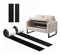 DASIAUTOEM Kit de bande Velcro auto-adhésive, câble de montage, 10 cm x 6 m