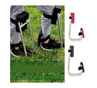DASJKDI Sangle de Chaise siège Jardin Portable, Dispositif d'agenouillement, attelle Jambe, Outils permettant d'économiser du Travail for Le Désherbage Jardin(Red)
