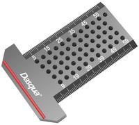 Dasqua 1804-5661 Règle T de repérage de poche Alliage d'aluminium 1 pc(s)