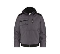 DASSY® Austin Veste hiver en canvas - taille XL - GRIS ANTHRACITE/NOIR