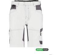 DASSY® Axis Painters Women Short de peinture avec stretch pour femmes BLANC/GRIS ANHRACITE Gr.38 Longueur : STANDARD