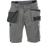 Dassy Bicoloreitsshorts de travail mit poches holster Monza PESCO61 gris ciment/noir 66