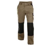 DASSY® Boston Pantalon de travail bicolore avec poches genouillères Gris ciment/Noir 48
