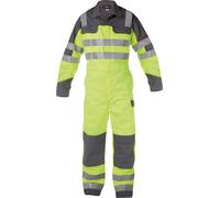 Dassy Combinaison de sécurité multinorme mit Poches genouillères Spencer COPES77 Neonjaune/Grafit gris S