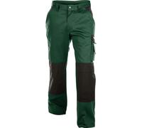 Dassy Pantalon de travail bicoloreitmit Poches genouillères Boston PESCO64 Vert bouteille/Noir 42