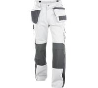 Dassy Pantalon de travail bicoloreitshose mit Poches holster et poches genouillères Seattle PESCO61 blanc/gris ciment 62