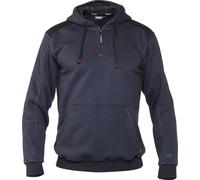 Dassy Sweat à capuche Indy COPES90 bleu nuit/noir 4XL