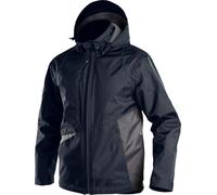 Dassy Veste de travail imperméable et coupe-ventit Hyper PES80 Bleu nuit/Anthrazitgris M