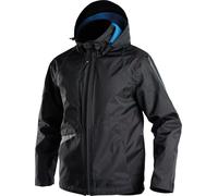 Dassy Veste de travail imperméable et coupe-ventit Hyper PES80 Noir M