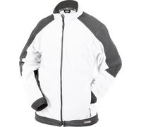 Dassy Veste polaire bicolore Kazan PES16 blanc/gris ciment 3XL