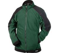 Dassy Veste polaire bicolore Kazan PES16 vert bouteille/noir L