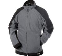 Dassy Veste polaire bicolore pour femme Kazan Women PES16 gris ciment/noir XL