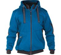 Dassy Veste sweat Pulse COPES80 Bleu azur/Anthrazitgris M