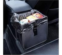 DATONGERGANG Poubelle de Voiture pour Ford Focus ST-Line MK4 2024, Étanche Sac de Rangement Auto Boîte à Ordures Corbeille Suspendue Organisateur Siège Couvercle Noir