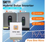 DATOUBOSS 3000W 5000W 6200W onduleur solaire hybride 24V 48V 230v onduleur solaire à onde sinusoïdale Pure 100A 150A contrôleur MPPT DT-48V6200W-EU