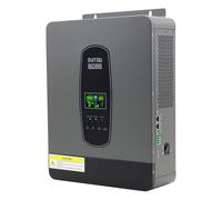DATOUBOSS 3000W Onduleur Hybride 24V,Onduleur Solaire Hybride 24v Onde Sinusoïdale Pure, 24v DC à 230v AC,MPPT 100A et Système de Protection de Batterie BMS,pour Batteries Plomb-Acide et Lithium
