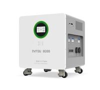 DATOUBOSS 6000W Onduleur Hybride 48V+Batterie Lithium 48V 314Ah LiFePO4 | unité Tout-en-Un,Entrée PV 9000W,équipée d'un Module Wi-FI,8000+Cycles,pour Système de Stockage d'énergie à Domicile