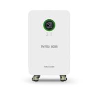 DATOUBOSS Batterie Lithium 48V 102Ah 5,22kWh LiFePO4+5000W Onduleur Hybride 48V,unité Tout-en-Un,6000+Cycles,équipée d'un Module Wi-FI,pour Système de Stockage d'énergie à Domicile