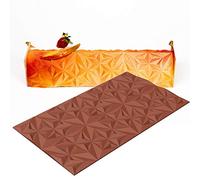 DAUDIGNAC Tapis Relief Silicone Bûche de Noël Motif Diamants