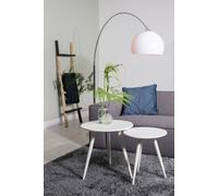 Daven - Lot De 2 Tables D'Appoint - Bois - Blanc