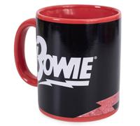 David Bowie - Mug thermoréactif BOLT (Taille unique) (Rouge)