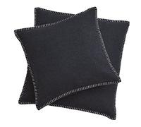 David Fussenegger 87689855 Housse de coussin unie Sylt, 50cm x 50 cm