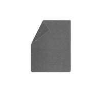 DAVID FUSSENEGGER Plaid MERANO Uni 160x200cm Gris gris