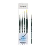 Davinci Série 1570 Eau Couleur Brosse, Fibre synthétique, Vert, Nova, no. 3/0, 0, 2, 4, 6.