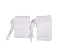 Daweglop Lot de 100 sachets de filtre à thé en papier filtrant