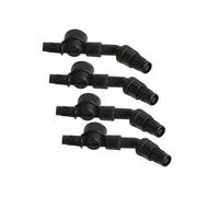 DAWTHTW Lot de 4 buses de pulvérisation réglables pour l'agriculture - Tête d'arrosage de rechange pour accessoires de jardinage - Buses agricoles