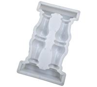 DAWTHTW Vase Art Clôture Romaine Moule Colonne Romaine pour Décoration Maison Garde-corps Accessoires de Construction Double Vase Clôture Moule
