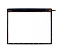 Daylight Tabla XL Lightpad A3 Professional - Planche de traçage LED ultra fine en aluminium avec variateur d'intensité à 3 niveaux et 6 800 lux